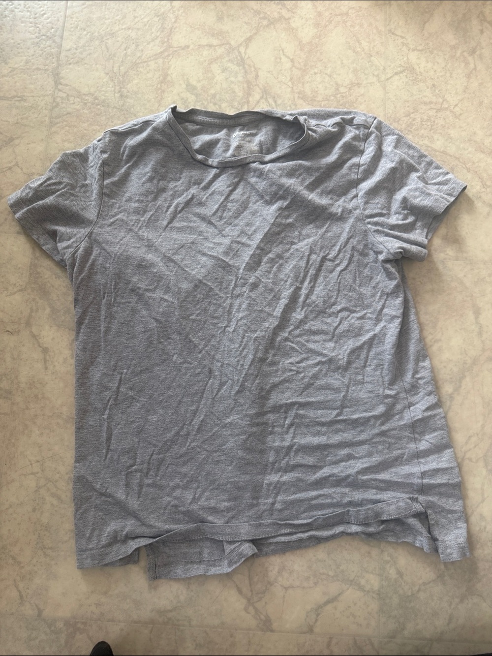 Bench women’s Light Gray Crew Neck T-Shirt